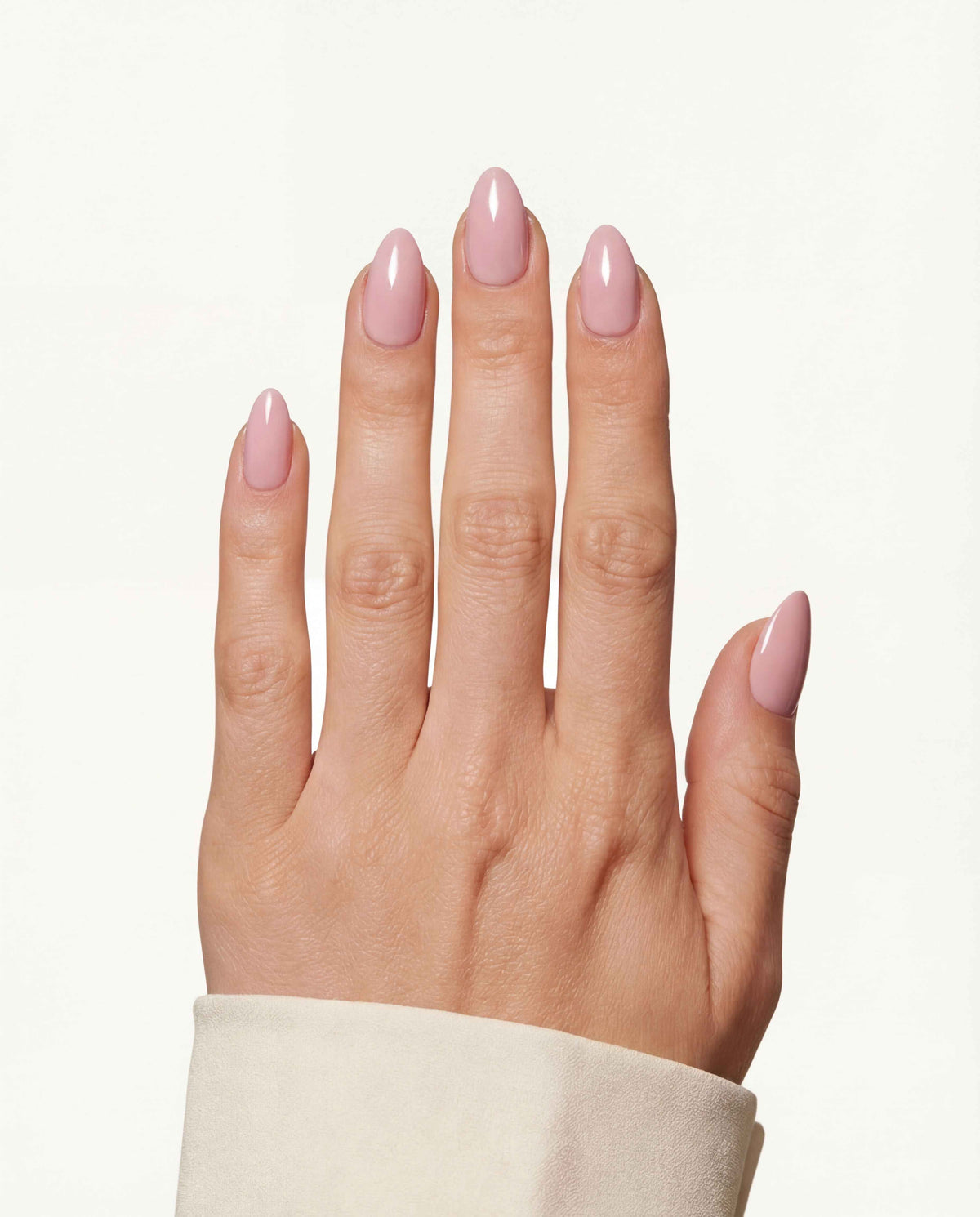 Blush Pink Short Almond Soft Gel Press-On Nails