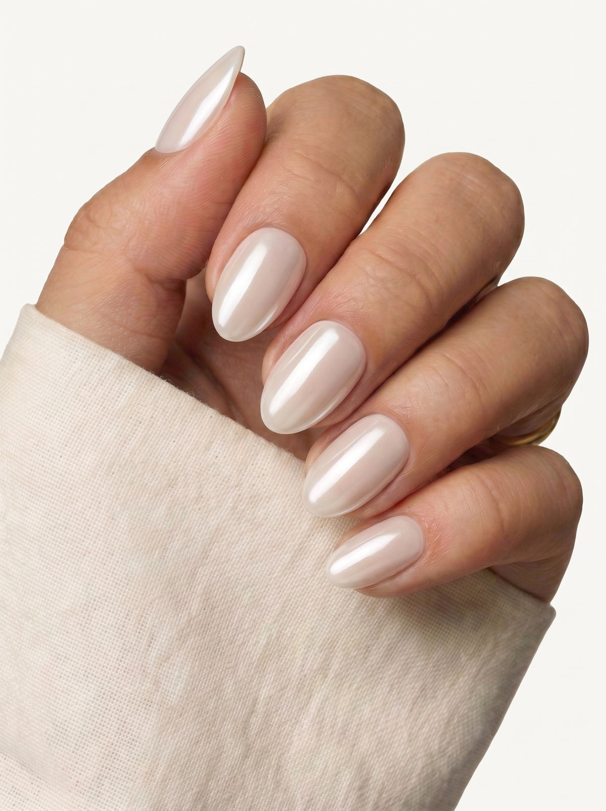 J·17 · Pearl Glaze · Extra Short · Almond