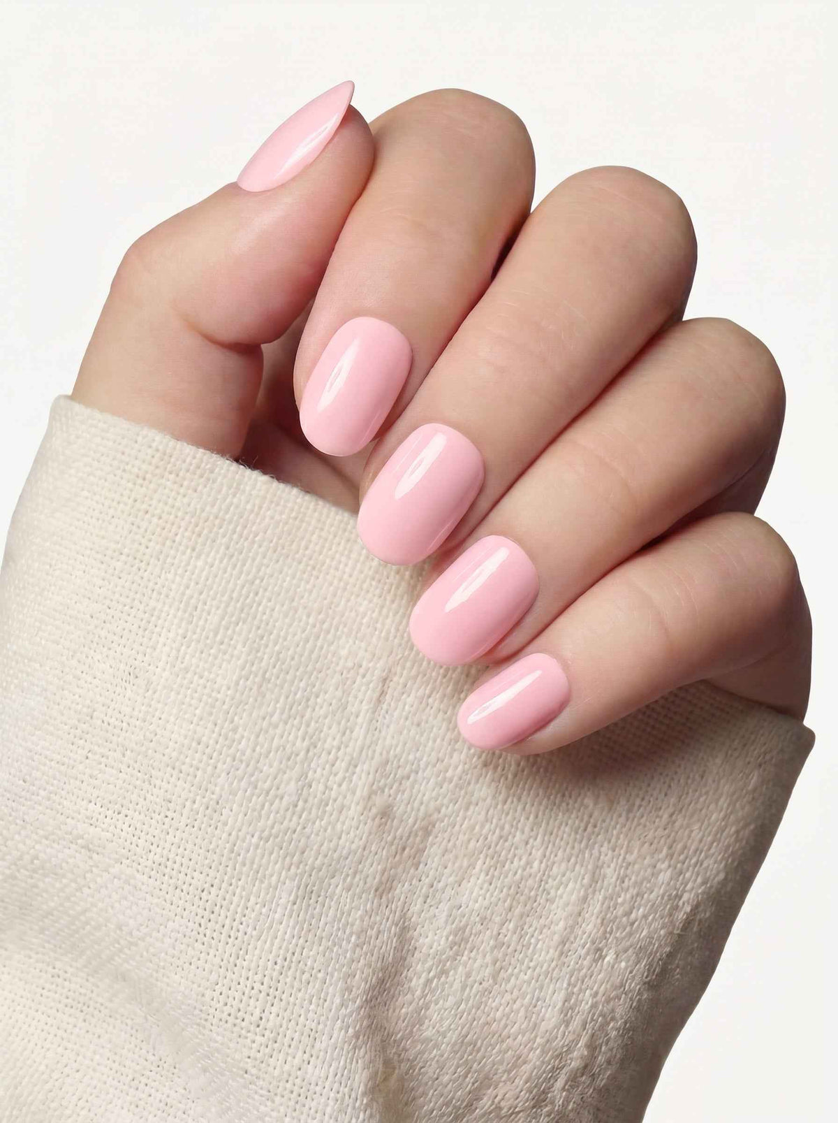 Soft Rosè Short Oval Limited Edition Soft Gel Press-On Nails