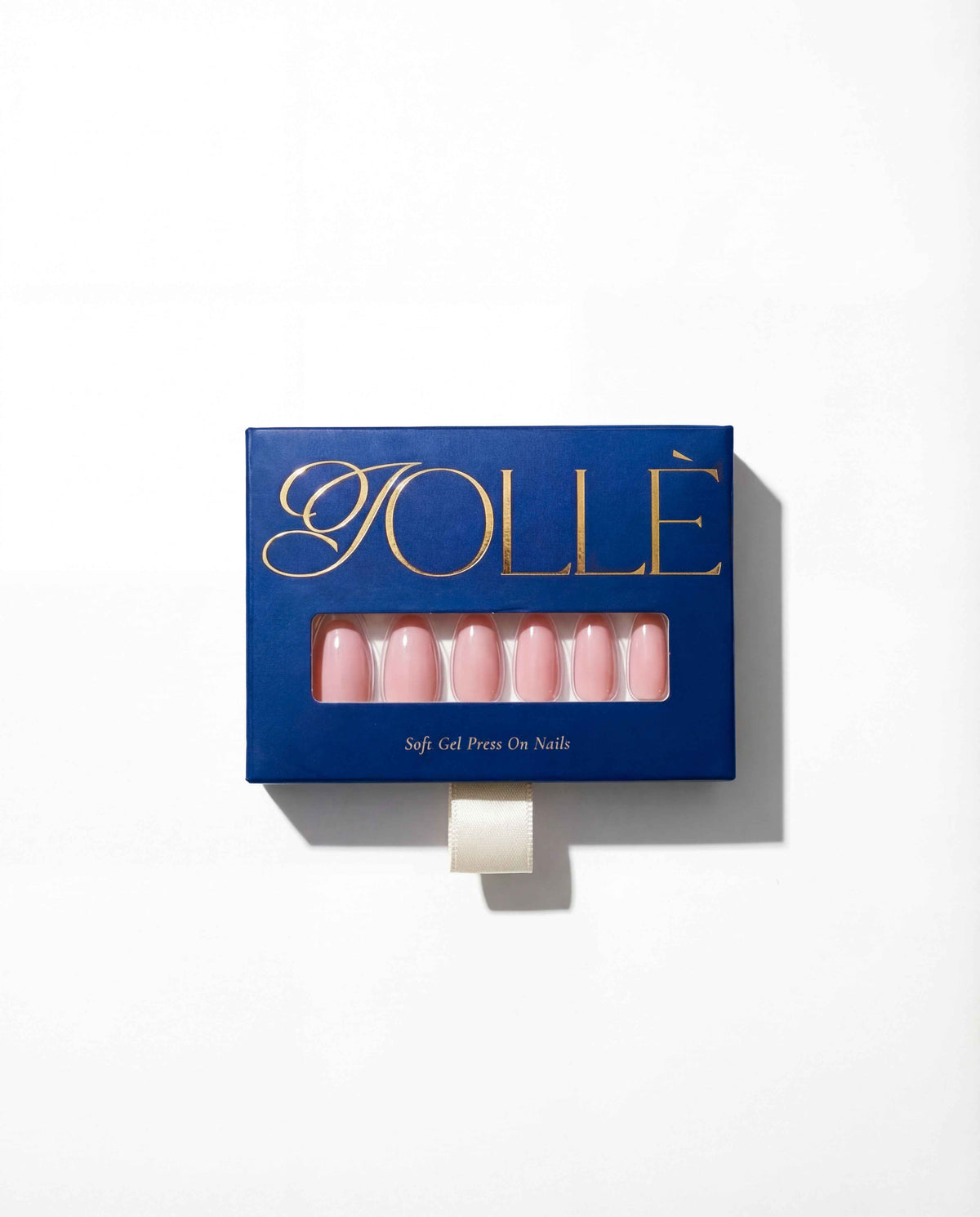 Blush Pink Short Almond Soft Gel Press-On Nails