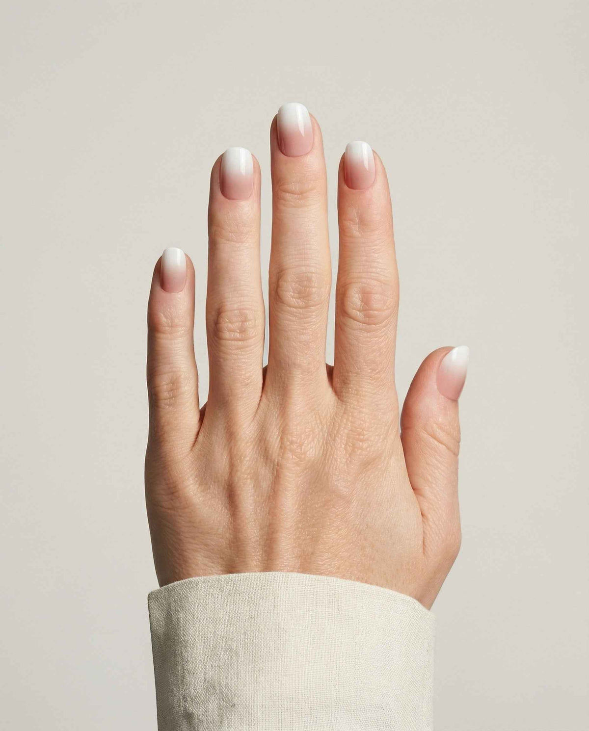 Nude Ombré Soft Square Comfort Fit Soft Gel Press-On Nails