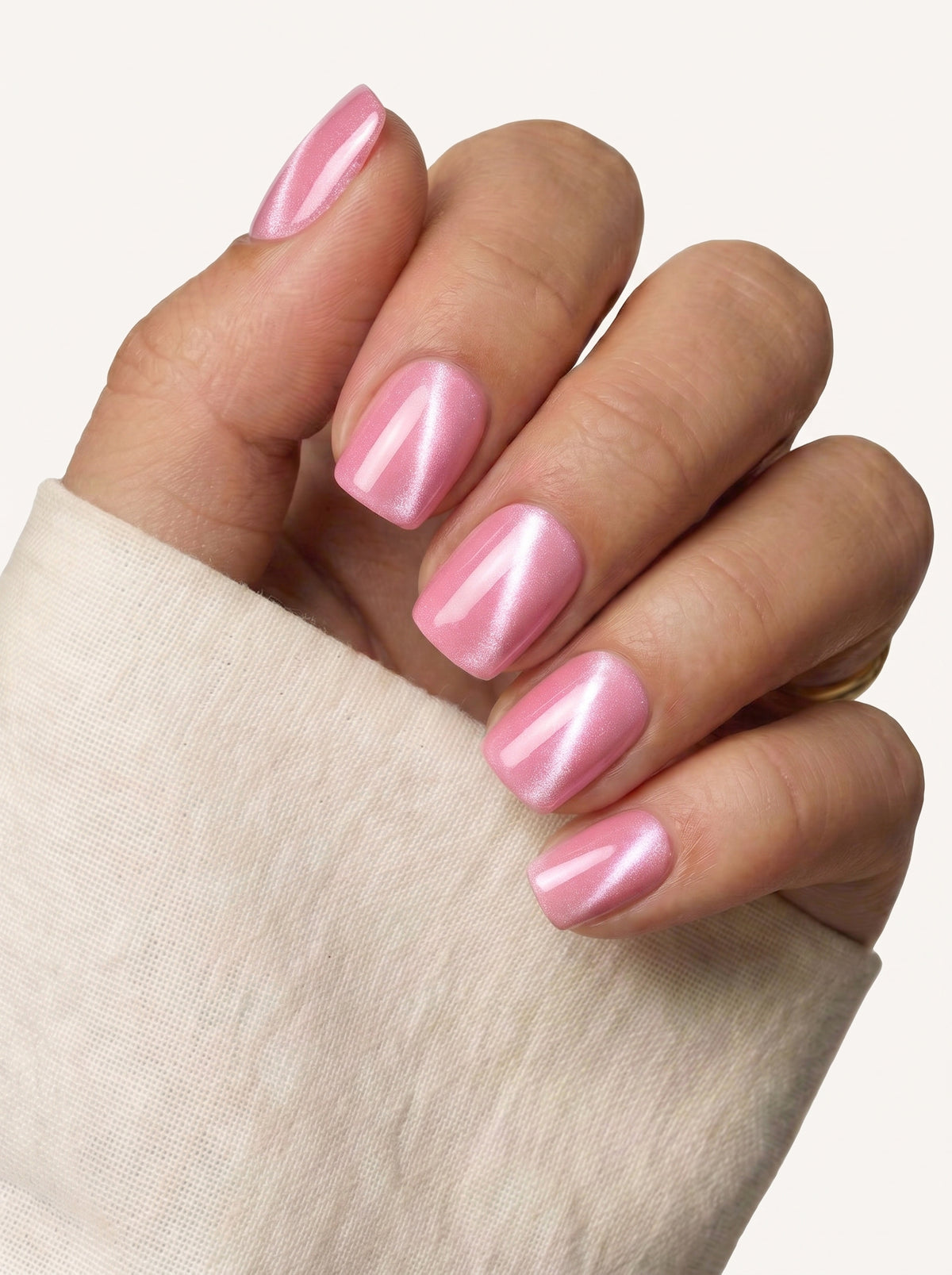 J·19 · Pink Aura Cat Eye · Short Square