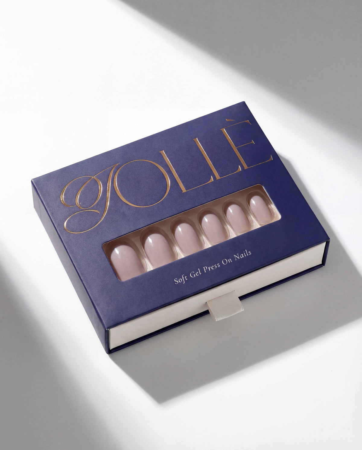 Nude Greige Short Oval Soft Gel Press-On Nails